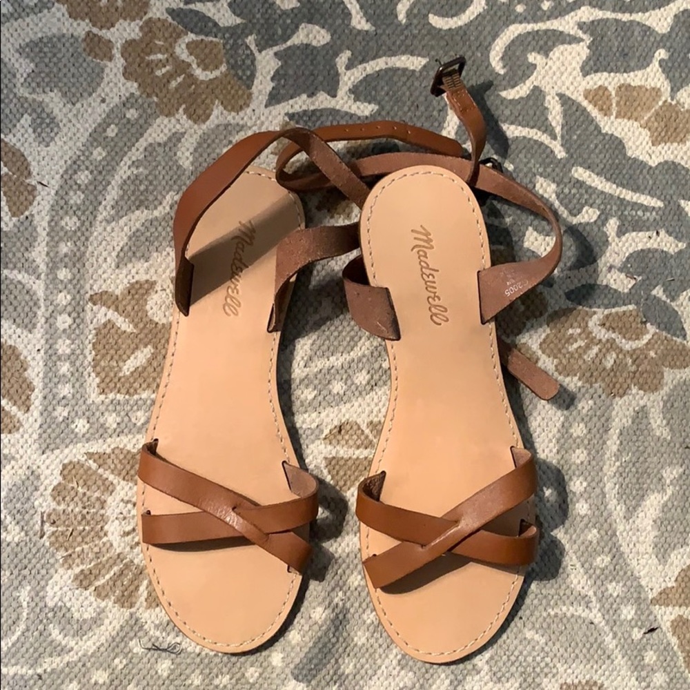 Madewell boardwalk sandals